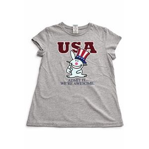 Y2K Vintage Jim Benton Happy Bunny Admit It We’re Awesome T-Shirt Sz XL Juniors